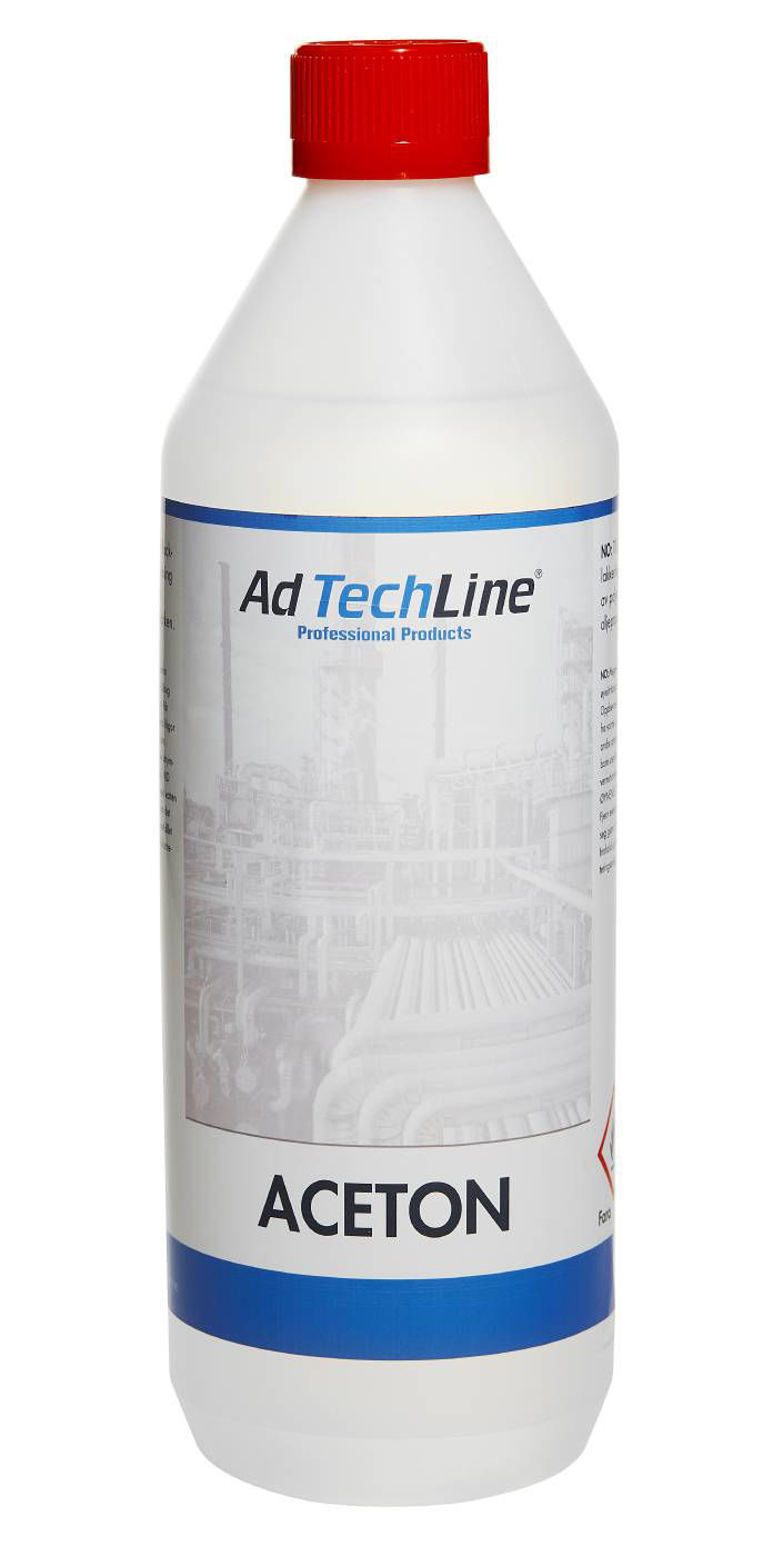 AdTechLine Aceton 1L - rengöring av