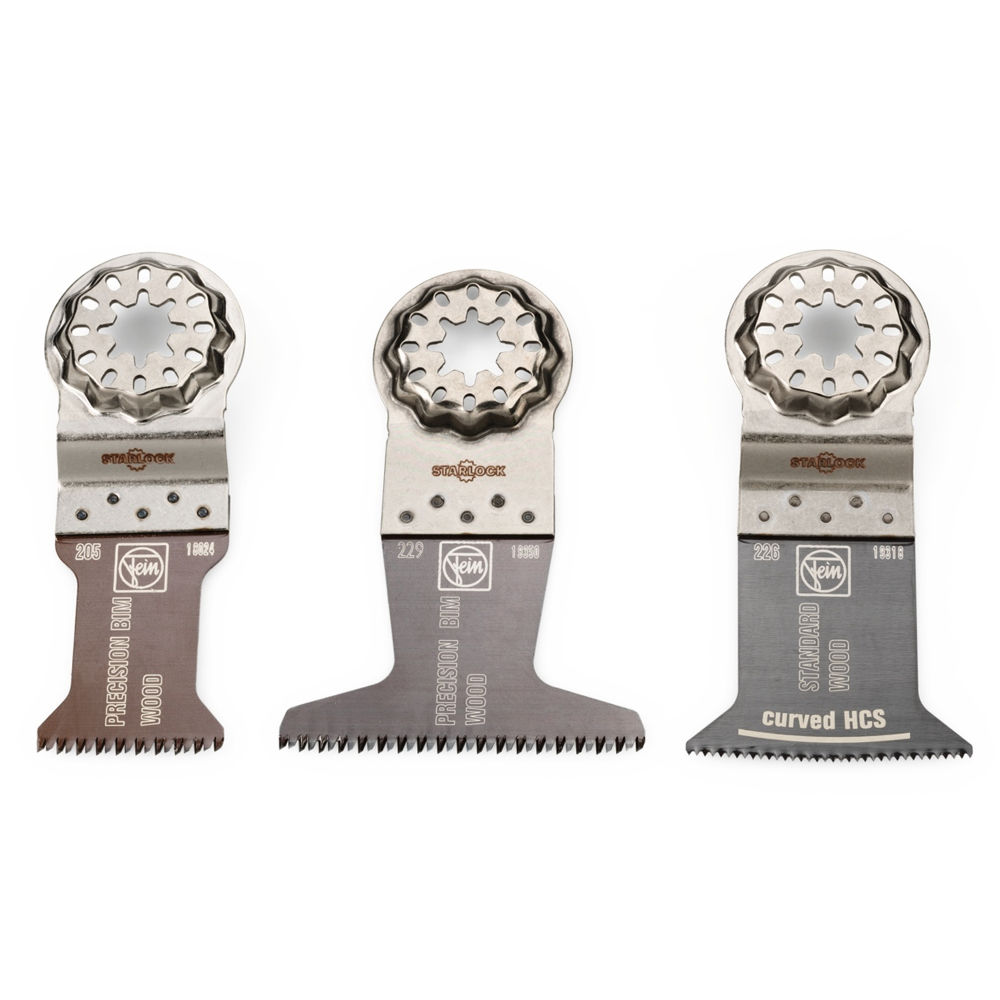 Fein E-CUT Combo Wood Sågblad Starlock 3-delar - precision