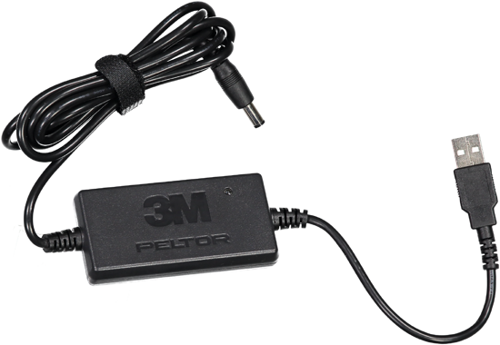 3M Peltor Batteriladdare med USB FR09