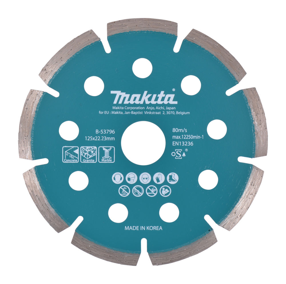 Makita Diamantkapskiva B-53796 125x1,6 Segmenterad