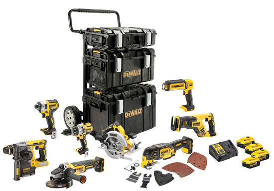 DeWalt DCK853P4 Verktygspaket 18V (4x5,0ah)