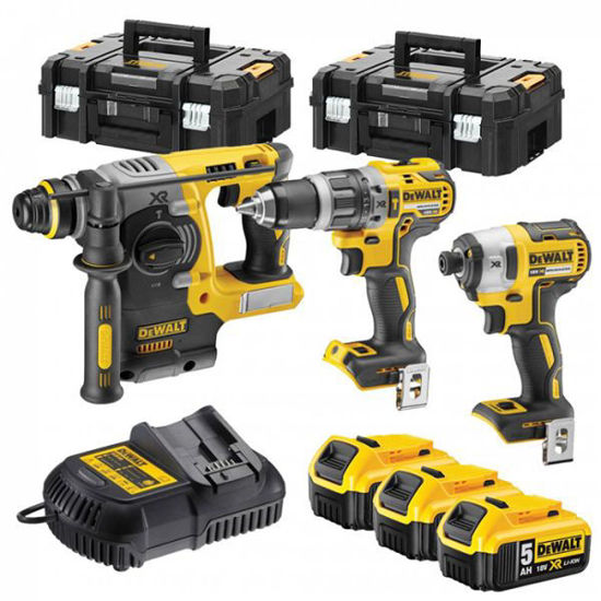 DeWalt DCK368P3T Verktygspaket 18V (3x5,0ah)