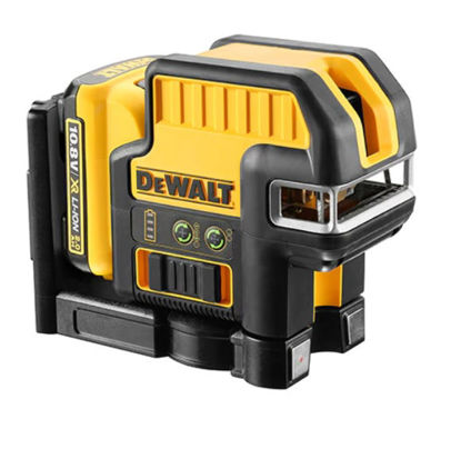 DeWalt DCE0822D1G Krysslinjelaser 2-punkts Grön 10,8V