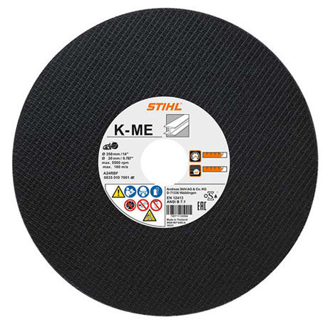 Stihl Kapskiva Stål (K-ME) Ø300mm 12" - metall