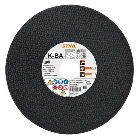 Stihl Kapskiva Sten (K-BA) Ø300mm 12" - aluminium