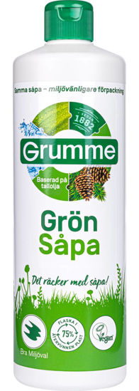 Grumme Grönsåpa Flytande 0,75L