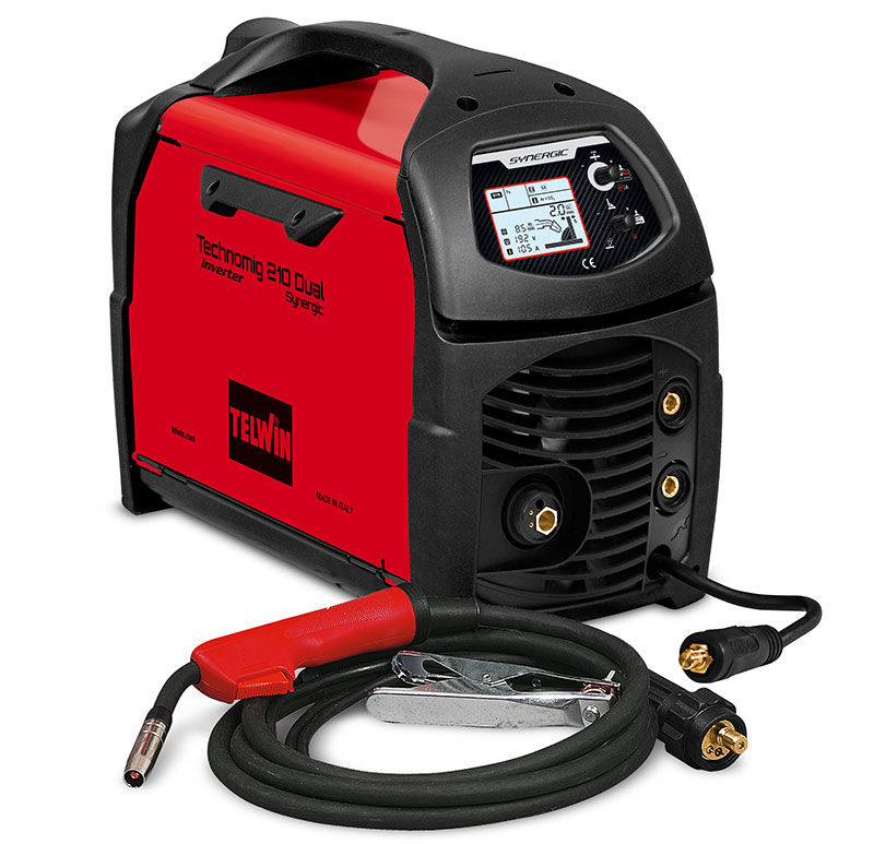 Telwin Technomig 210 Dual Synergic Migsvets - med