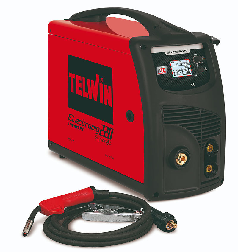 Telwin Electromig 220 Synergic Inverter Migsvets - med