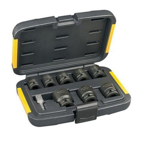 DeWalt DT7507 Hylssats 1/2" 1/4" 9-delar