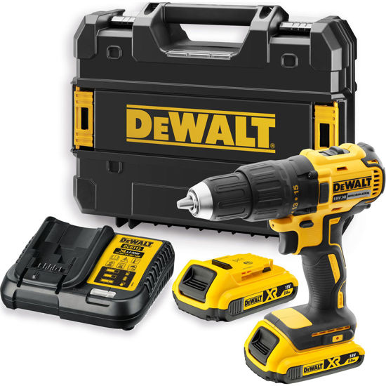 DeWalt DCD777D2T Borr-/skruvdragare 18V XR (2x2,0ah)