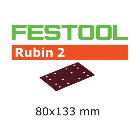 Festool Slippapper STF 80X133 P40 RU2/50 Rubin 2