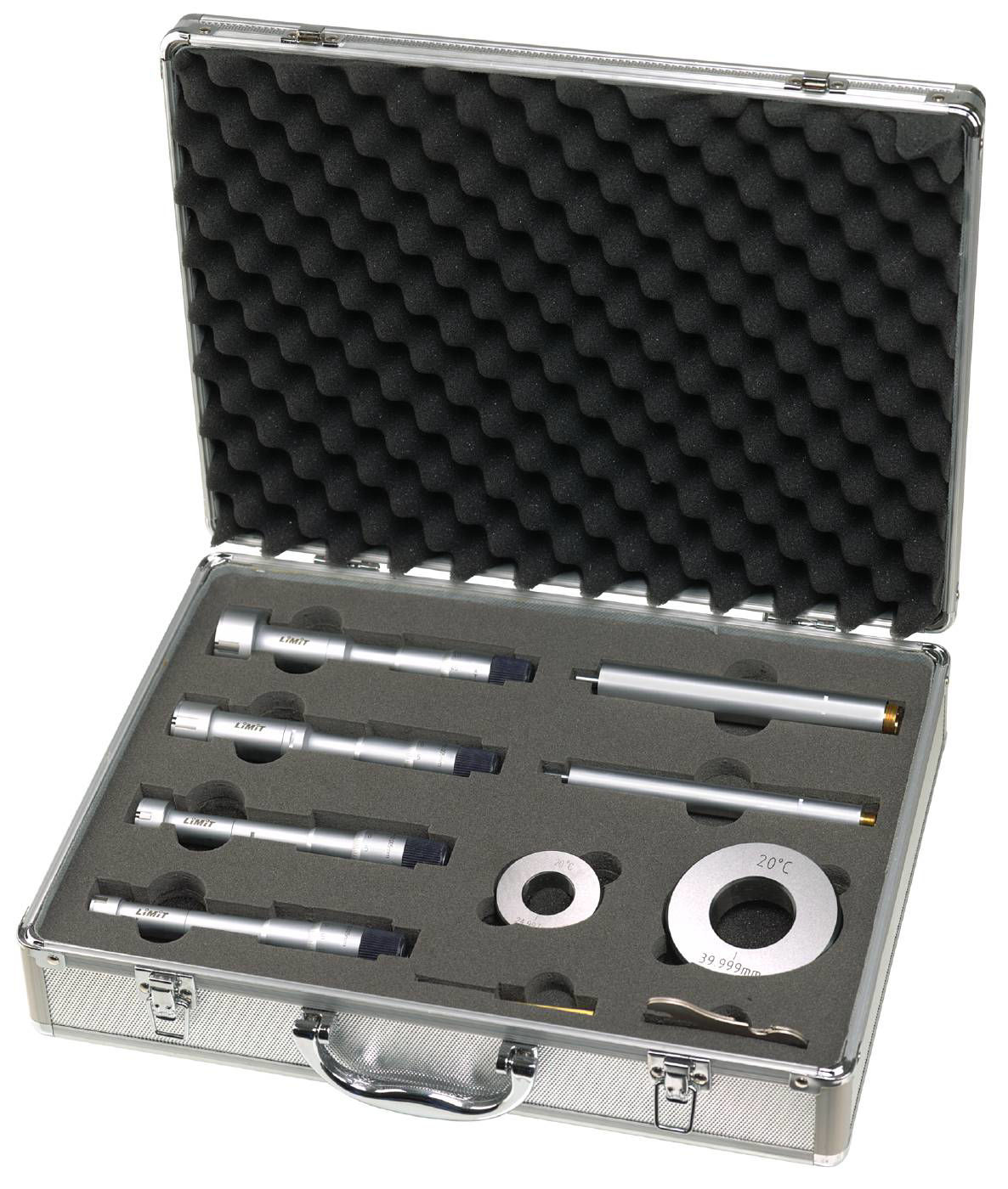 Limit Mikrometer 3-punkt Sats 50-100 - hårdmetall