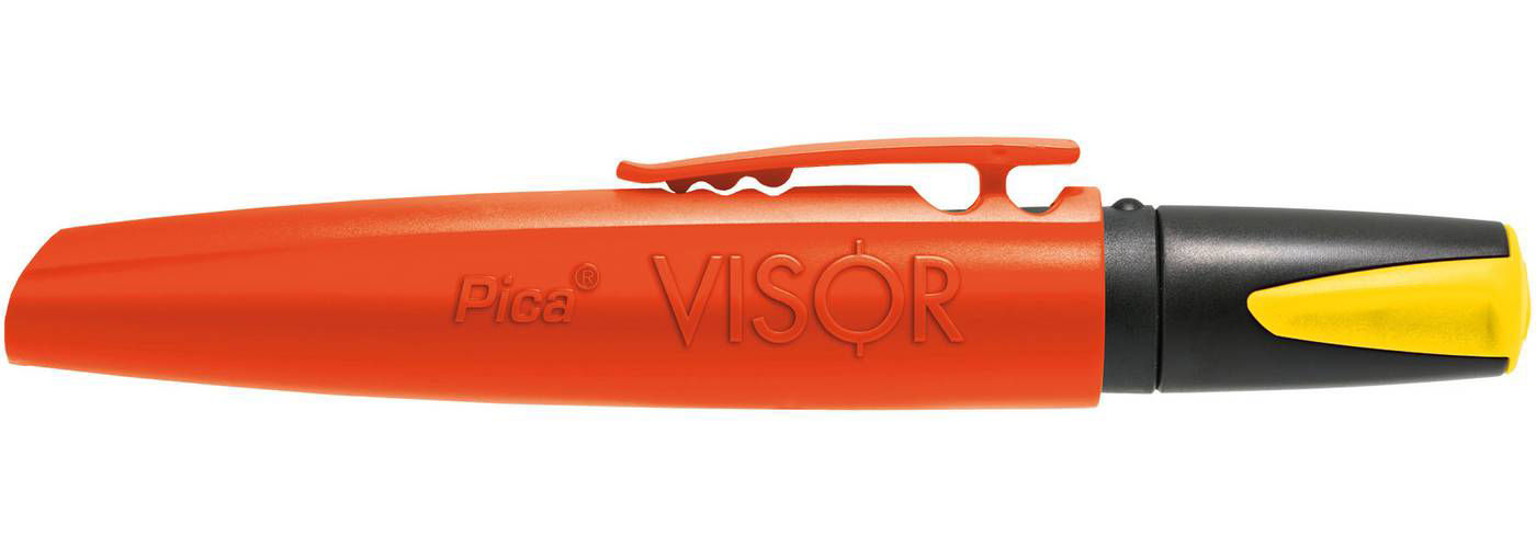 Pica VISOR Märkpenna Gul - hållbar