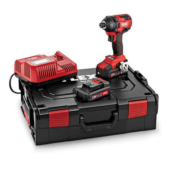 Bild på Flex Slagskruvdragare ID 1/4" 18.0-EC Set
