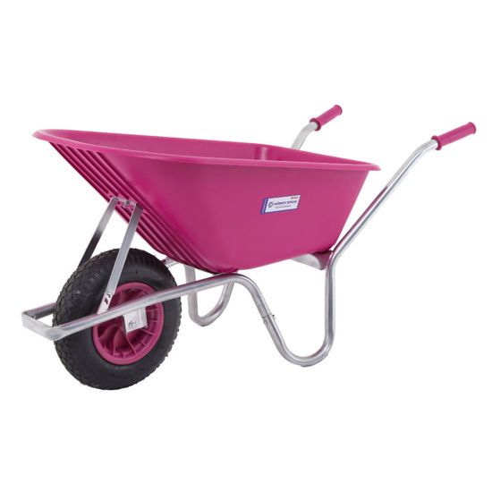Bild på Hörby Bruk Skottkärra 100K Rosa 1309 Plastkorg