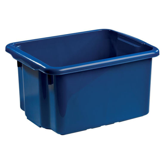 Bild på Nordiska Plast Förvaringsbox 23L Blå 7260 NPL
