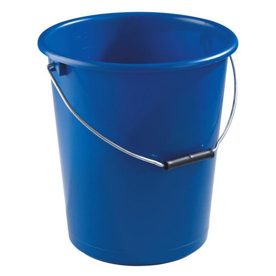 Bild på Nordiska Plast Hink 12L Blå 1122 NPL Graderad