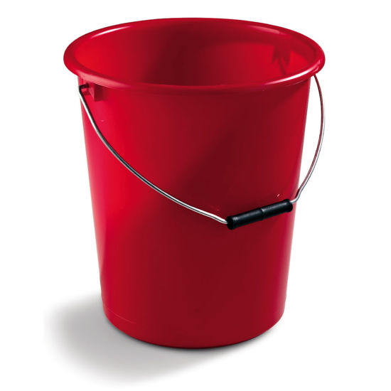 Bild på Nordiska Plast Hink 12L Röd 1122 NPL Graderad