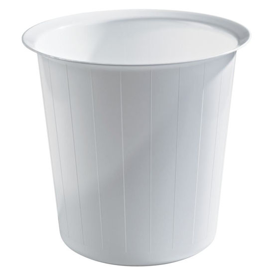 Bild på Nordiska Plast Papperskorg 22L Vit 2220 NPL