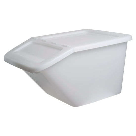 Bild på Nordiska Plast Sorteringsbox 34L M Lock Naturvit