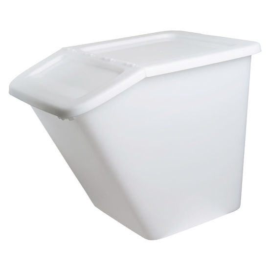 Bild på Nordiska Plast Sorteringsbox 55L M Lock Naturvit