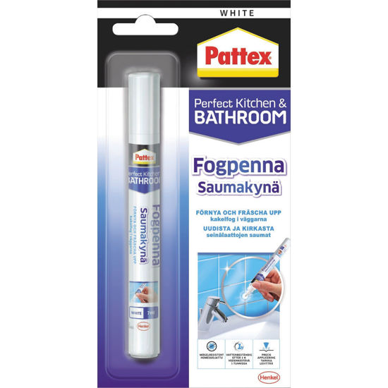 Bild på Pattex Fogpenna 7ml Vit
