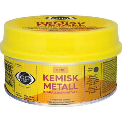 Bild på Plastic Padding Spackel Kemisk Metall PP 180ml