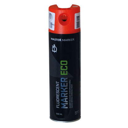 Bild på Spray Master Markeringsfärg Eco Fluor Röd 500ml