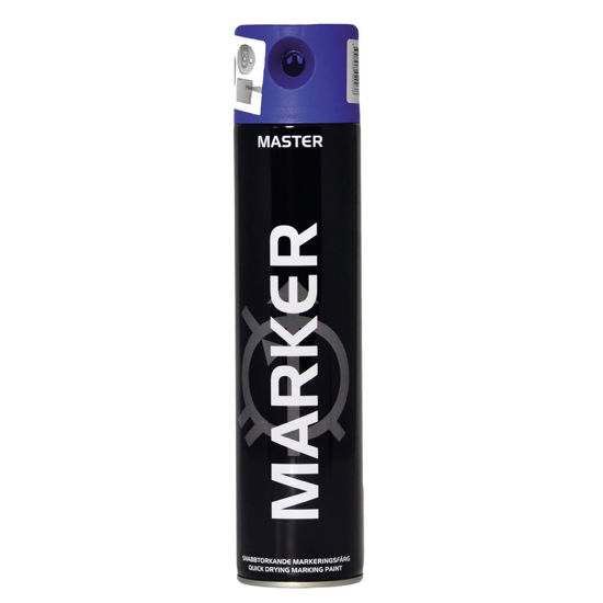 Bild på Spray Master Markeringsfärg Solid Blå 600ml