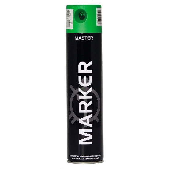 Bild på Spray Master Markeringsfärg Solid Grön 600ml