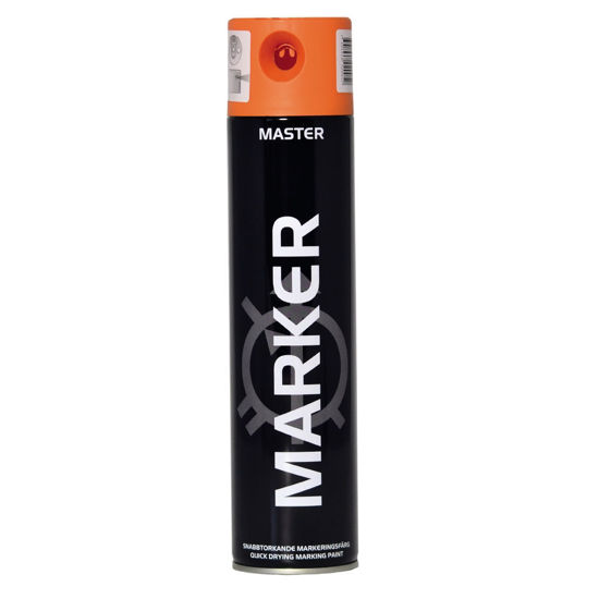 Bild på Spray Master Markeringsfärg Solid Orange 600ml