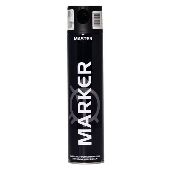 Bild på Spray Master Markeringsfärg Solid Svart 600ml
