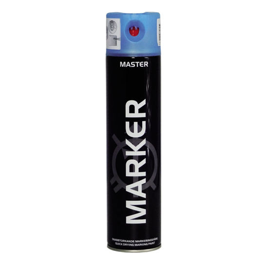 Bild på Spray Master Markeringsfärg Flour Blå 600ml