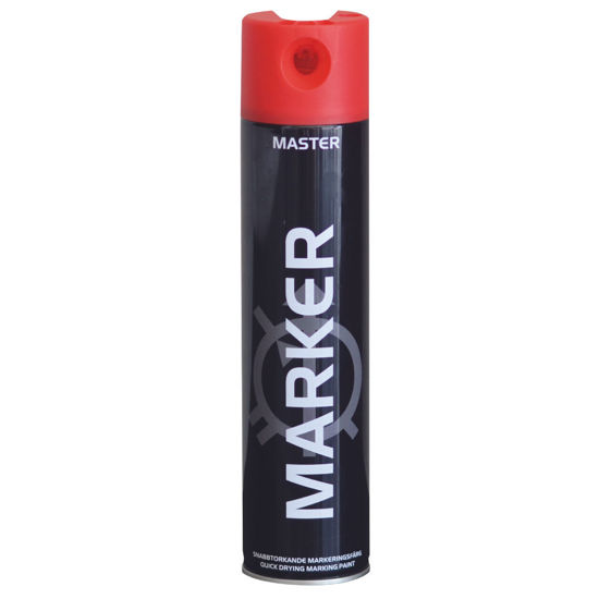 Bild på Spray Master Markeringsfärg Flour Röd 600ml