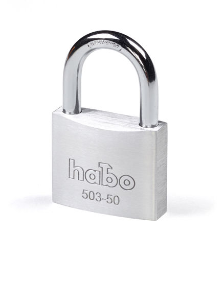 Bild på Habo Hänglås 503-50 Aluminium SB