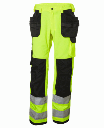 Bild på Helly Hansen ALNA CONSTRUCTION PANT CL 2 Varselbyxa 369 Hi-Vis Klass 2