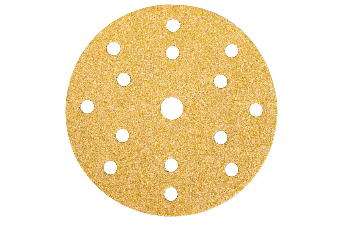Mirka Slippapper GOLD 150mm Grip 15H P40, 10/frp - material