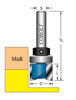 Cobolt Mallfräs D=19 L=13 TL=57 | toolab.se