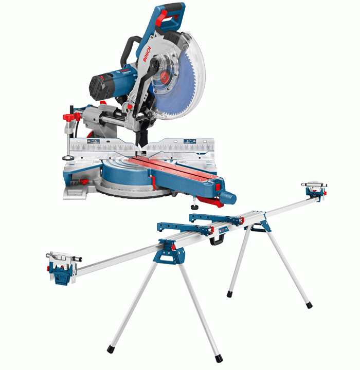 Bosch GCM 12 SDE Kap-/Geringssåg Inkl Sågbänk GTA 3800 - gersåg