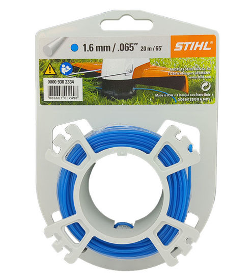 Stihl Trimmertråd rund 1,6mm 20m Blå