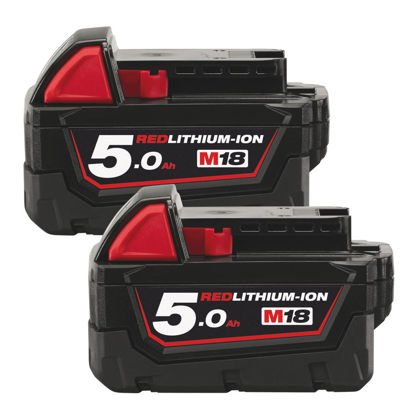 MILWAUKEE Pack 6 outils 18V 2x5Ah - M18 FPP6K2-502B - 4933479422