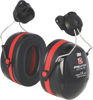 Peltor Optime 3 Hörselkåpa med hjälmfäste (Röd) H540P3E