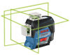 Bosch GLL 3-80 CG M/BM/12V Kors-/Linjelaser 3x360° Bluetooth