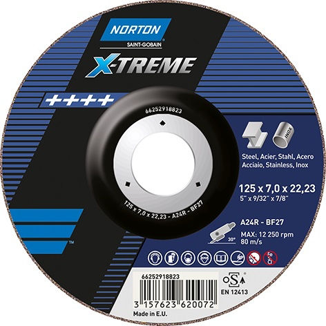 Navrondell Norton X-Treme 125x7x22,23 A24R - med