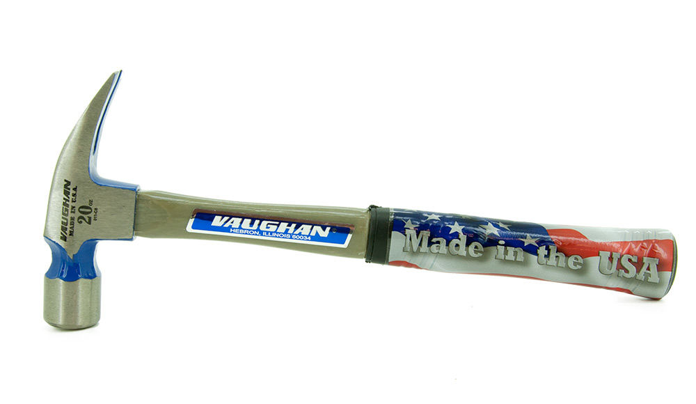 Vaughan Snickarhammare Glasfiberskaft Rak Klo (20 Oz) - med
