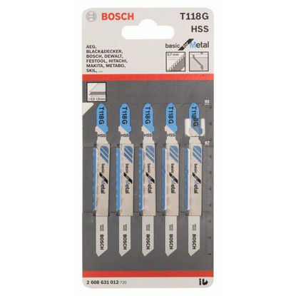 Bosch T118G Sticksågsblad för Metall (5-P)