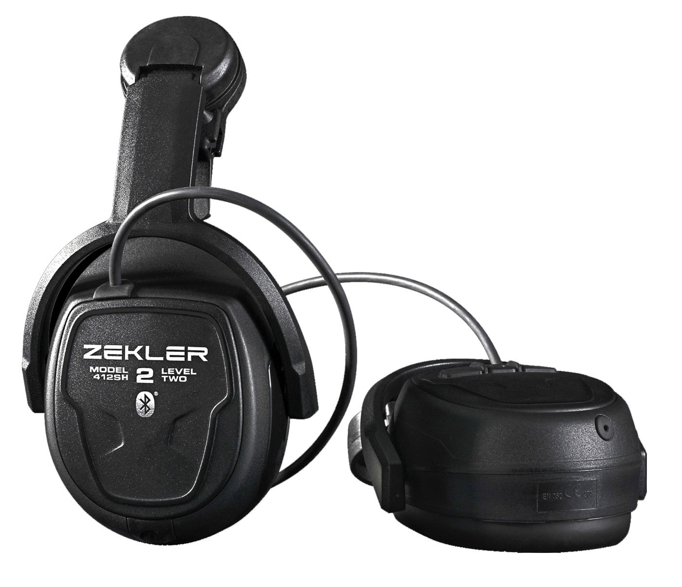 Zekler 412SH Hörselkåpa Hjälmfäste Bluetooth - med
