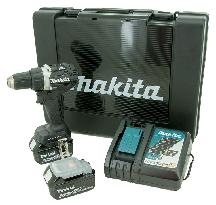Makita DDF484RTEB Borr-/Skruvdragare 18V LIMITED EDITION (2x5,0ah) - med