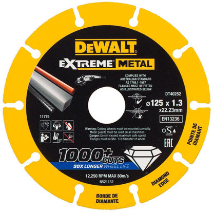 DeWalt DT40252 Diamantkapskiva för stålmaterial 125mm