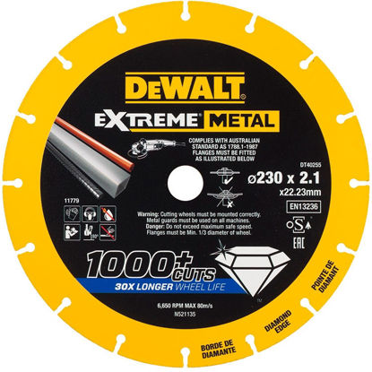 DeWalt DT40255 Diamantkapskiva för stålmaterial 230mm